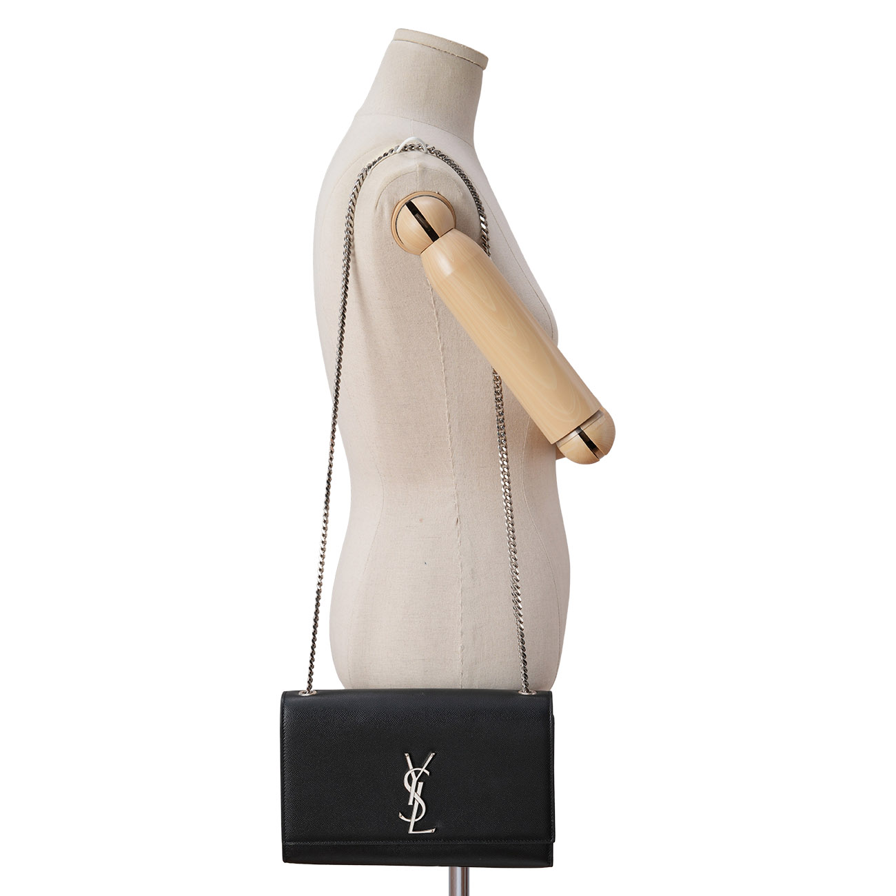 YVES SAINT LAURENT(USED)생로랑 모노그램 케이트 체인 숄더백